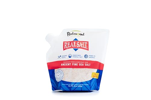 Redmond Real Salt - Ancient Fine Sea Salt, Unrefined Mineral