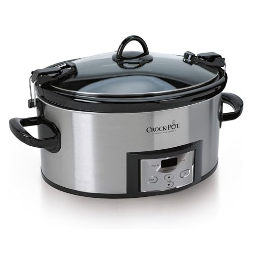 Crock-Pot 6 Quart Cook & Carry Programmable Slow Cooker with