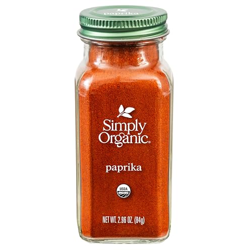 Simply Organic, Paprika Ground Certified Organic, 2.96 Ounce Container