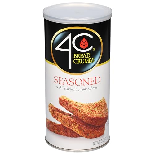 4C Premium Bread Crumbs, Seasoned with Pecorino Romano Cheese 1
