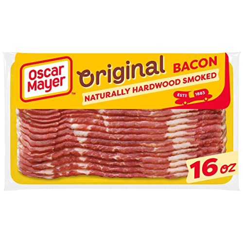 Oscar Mayer Naturally Hardwood Smoked Bacon, 16 oz Pack, 17-19