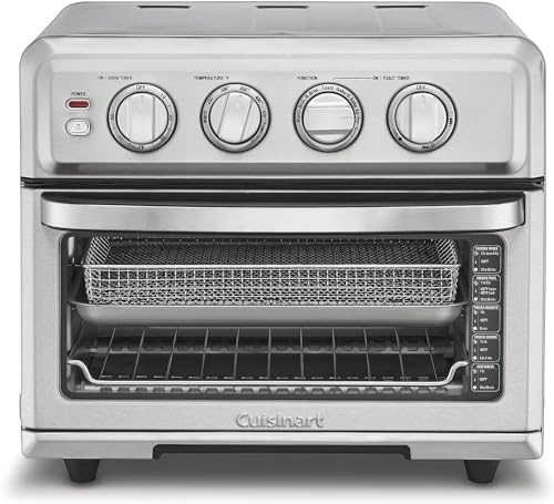 Cuisinart Air Fryer Toaster Oven, 1800W, 8-in-1 with Air Fry,