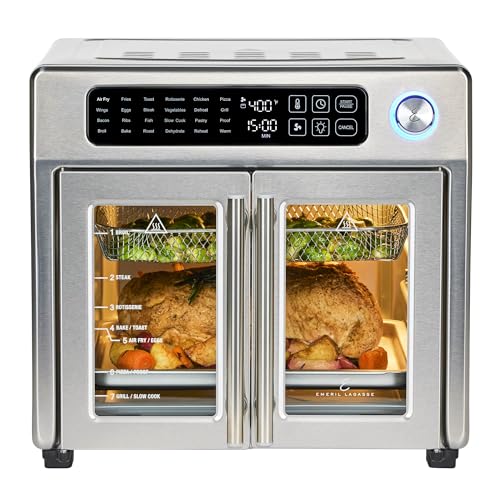 Emeril Lagasse Extra Large French Door Air Fryer Toaster Oven