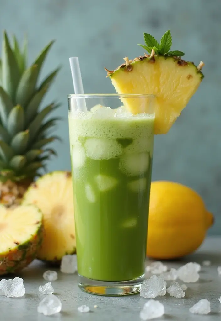 30 Best Starbucks Iced Coffee Drinks You Need to Try 14 30 Best Starbucks Iced Coffee Drinks You Need to Try - 14. Iced Pineapple Matcha Drink