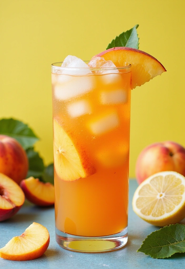 30 Best Starbucks Iced Coffee Drinks You Need to Try 26 30 Best Starbucks Iced Coffee Drinks You Need to Try - 26. Iced Peach Green Tea Lemonade