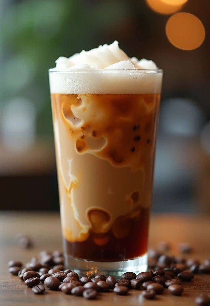 30 Best Starbucks Iced Coffee Drinks You Need to Try 8 30 Best Starbucks Iced Coffee Drinks You Need to Try - 8. Iced Coffee with Cold Foam