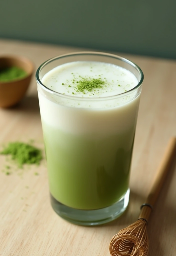 30 Blended Coffee Drinks That Taste Like a Treat - 13. Matcha Coffee Blend