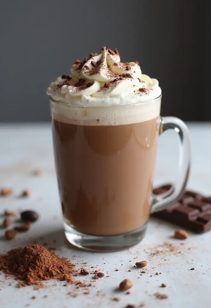 30 Blended Coffee Drinks That Taste Like a Treat - 19. Frozen Hot Chocolate Coffee