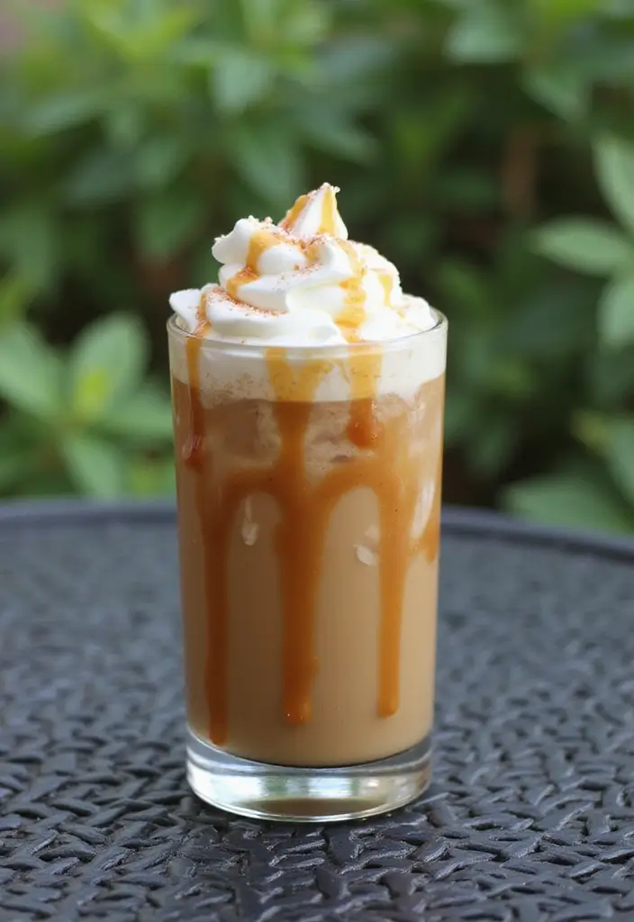 30 Blended Coffee Drinks That Taste Like a Treat - 2. Caramel Iced Coffee