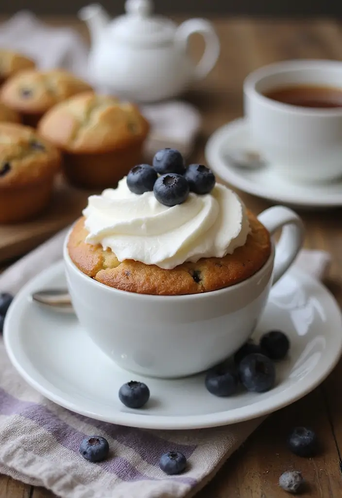 30 Blended Coffee Drinks That Taste Like a Treat - 21. Blueberry Muffin Coffee
