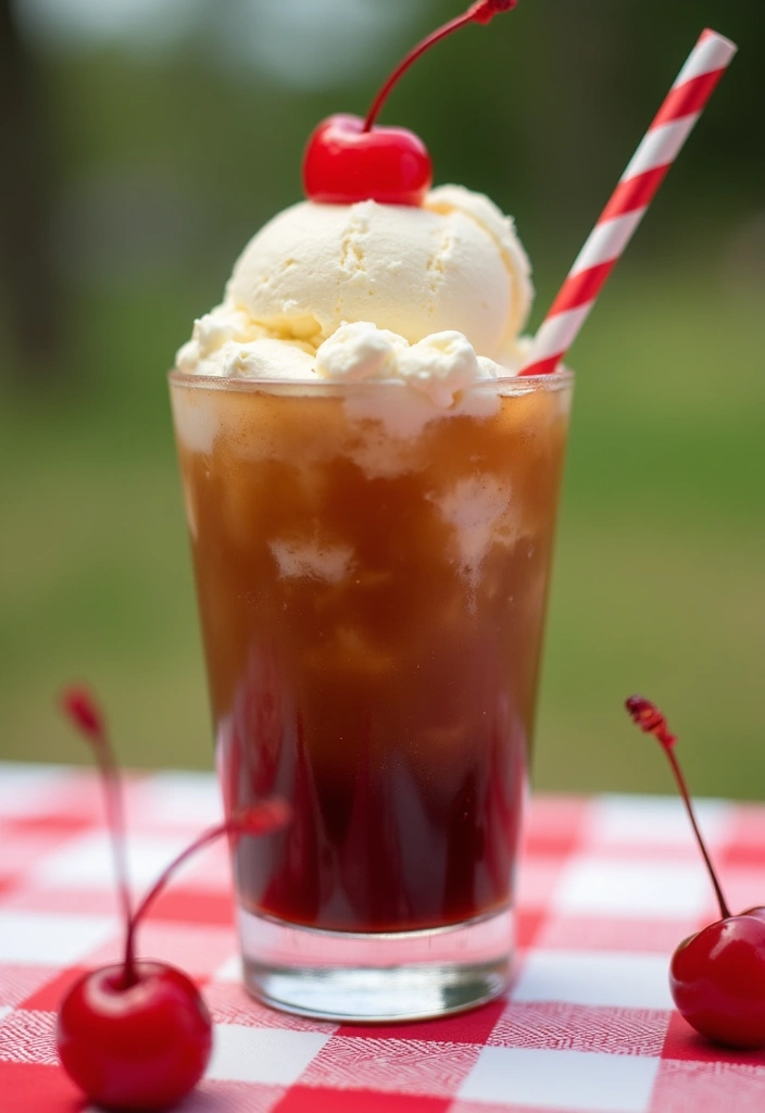 30 Blended Coffee Drinks That Taste Like a Treat - 23. Cherry Cola Coffee Float