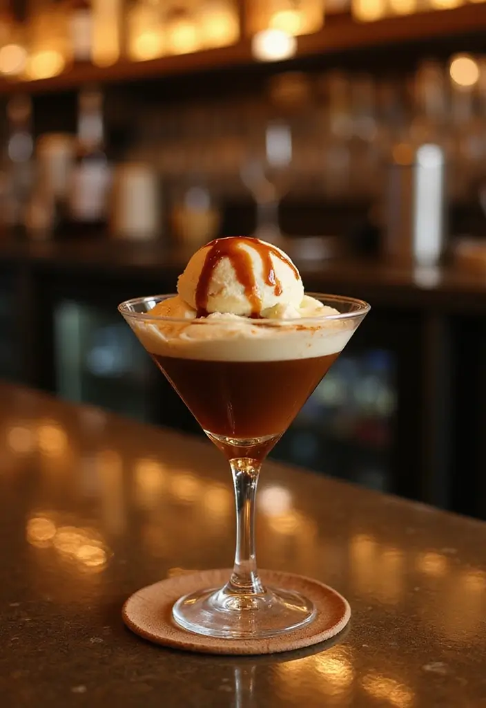 30 Coffee Alcoholic Drinks That Are Bold and Fun 13 30 Coffee Alcoholic Drinks That Are Bold and Fun - 13. Affogato Martini