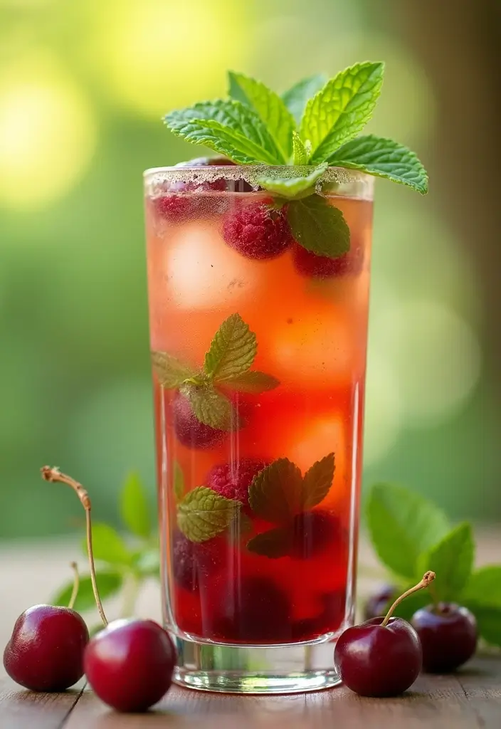 30 Coffee Alcoholic Drinks That Are Bold and Fun 18 30 Coffee Alcoholic Drinks That Are Bold and Fun - 18. Coffee Cherry Mojito