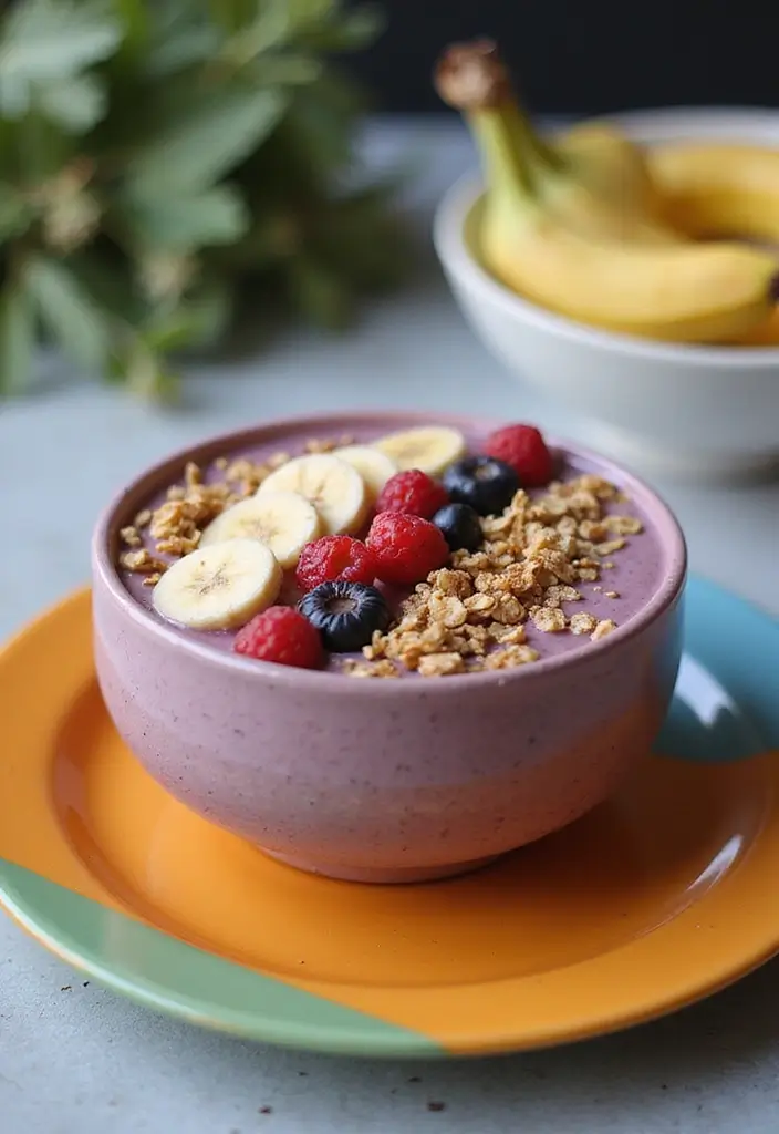 30 Coffee Break Simples That Brighten Any Workday 14 30 Coffee Break Simples That Brighten Any Workday - 14. Berry Smoothie Bowl