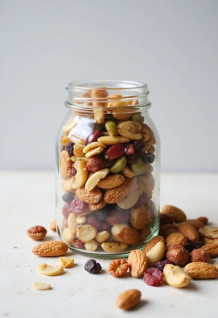 30 Coffee Break Simples That Brighten Any Workday 18 30 Coffee Break Simples That Brighten Any Workday - 18. Nutty Trail Mix