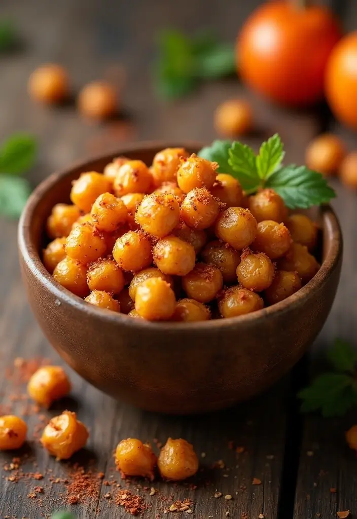 30 Coffee Break Simples That Brighten Any Workday 19 30 Coffee Break Simples That Brighten Any Workday - 19. Sweet and Spicy Chickpeas