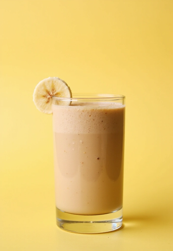 30 Coffee Break Simples That Brighten Any Workday 21 30 Coffee Break Simples That Brighten Any Workday - 21. Peanut Butter Banana Smoothie