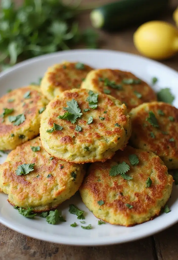 30 Coffee Break Simples That Brighten Any Workday 22 30 Coffee Break Simples That Brighten Any Workday - 22. Zucchini Fritters