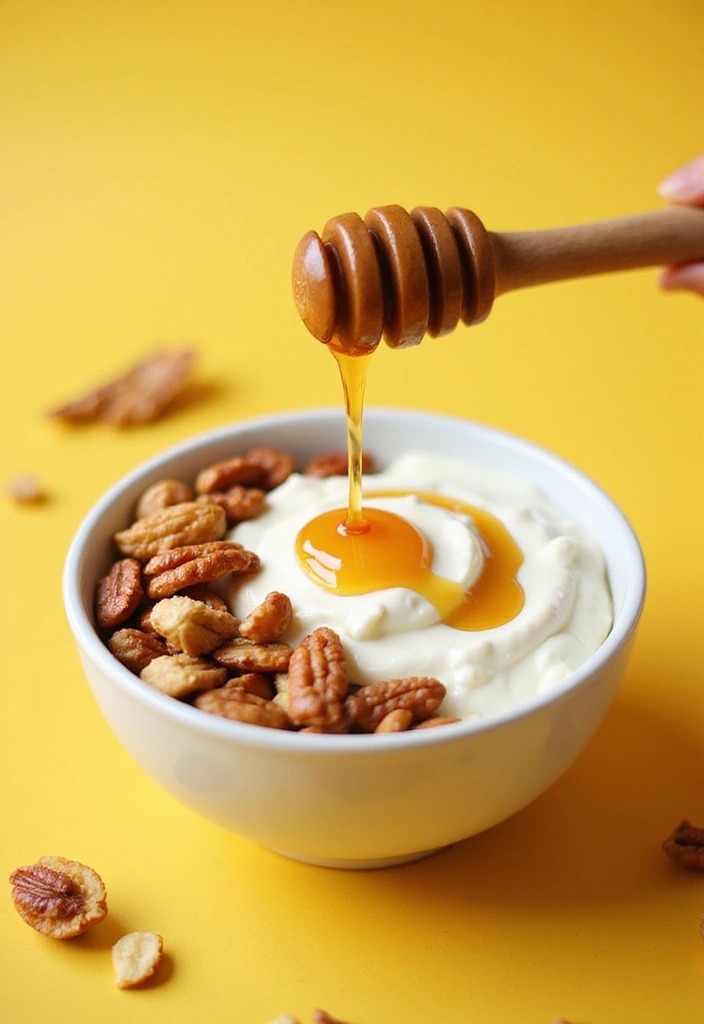 30 Coffee Break Simples That Brighten Any Workday 9 30 Coffee Break Simples That Brighten Any Workday - 9. Greek Yogurt with Honey and Nuts