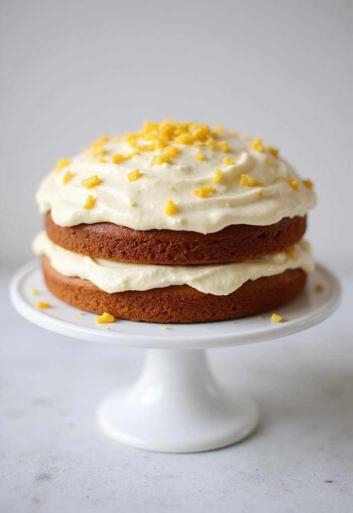 30 Coffee Cake Decoration Ideas That Look Professional 18 30 Coffee Cake Decoration Ideas That Look Professional - 18. Zesty Cream Cheese Frosting