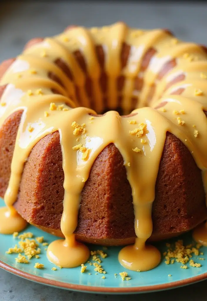 30 Coffee Cake Decoration Ideas That Look Professional 2 30 Coffee Cake Decoration Ideas That Look Professional - 2. Glazed Citrus Finish