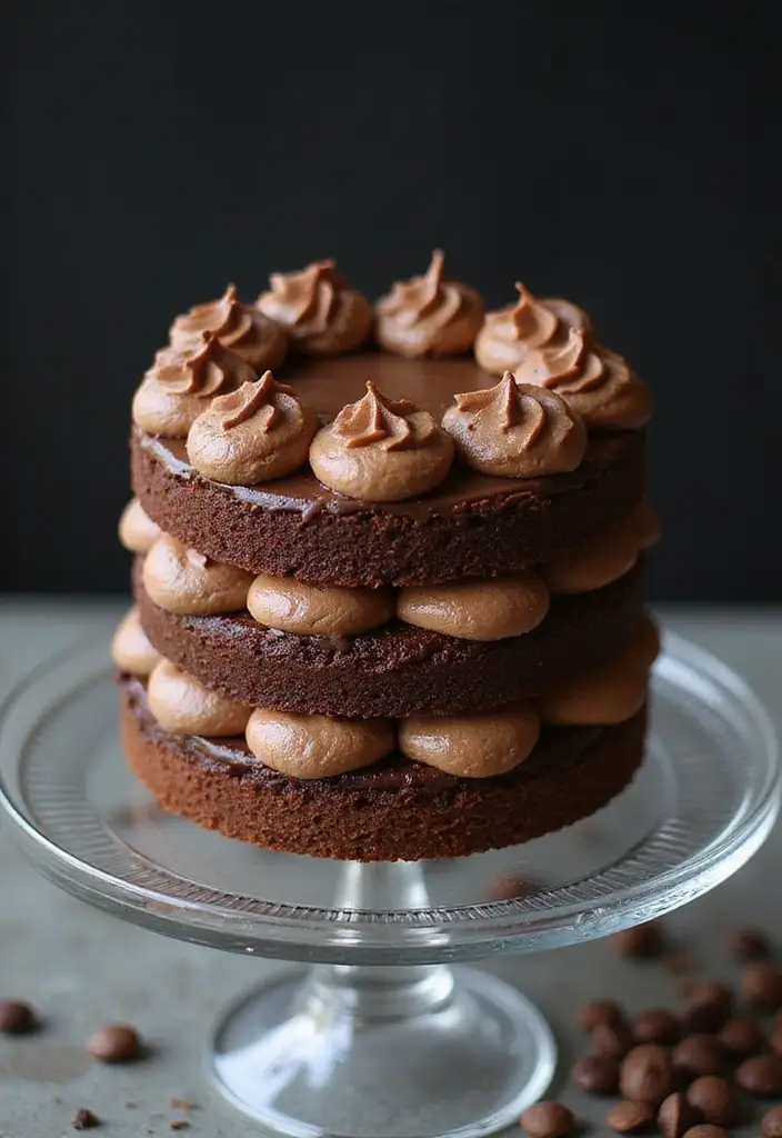 30 Coffee Cake Decoration Ideas That Look Professional 25 30 Coffee Cake Decoration Ideas That Look Professional - 25. Layered Chocolate Mousse