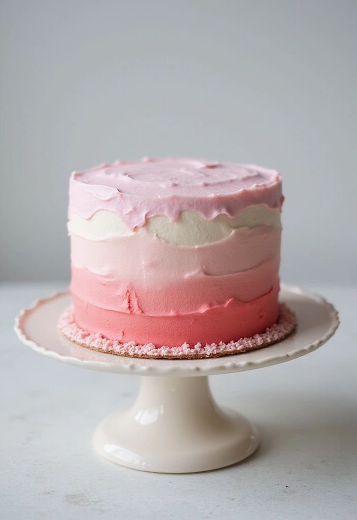 30 Coffee Cake Decoration Ideas That Look Professional 26 30 Coffee Cake Decoration Ideas That Look Professional - 26. Layered Frosting Ombre