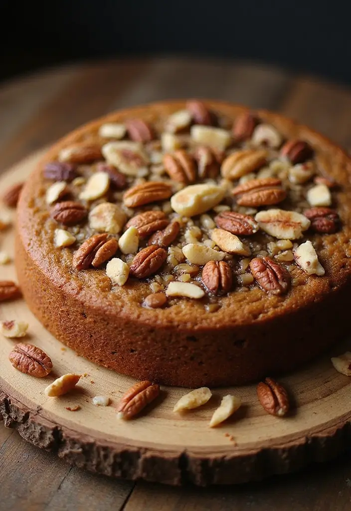 30 Coffee Cake Decoration Ideas That Look Professional 7 30 Coffee Cake Decoration Ideas That Look Professional - 7. Nut Toppings