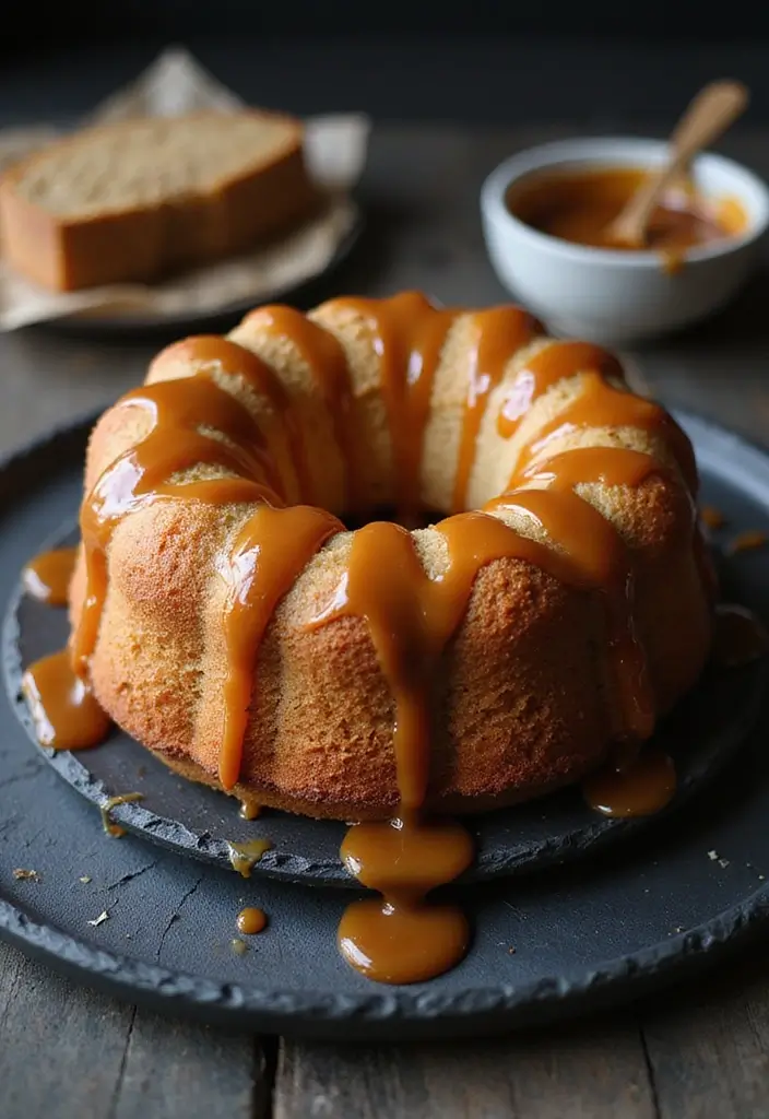 30 Coffee Cake Decoration Ideas That Look Professional 8 30 Coffee Cake Decoration Ideas That Look Professional - 8. Caramel Sauce Drizzle