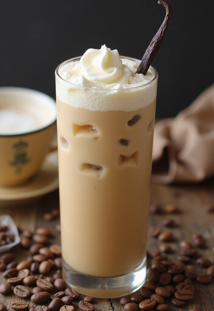 30 Coffee Drink Recipes You’ll Want to Make at Home 2 30 Coffee Drink Recipes You’ll Want to Make at Home - 2. Iced Vanilla Latte