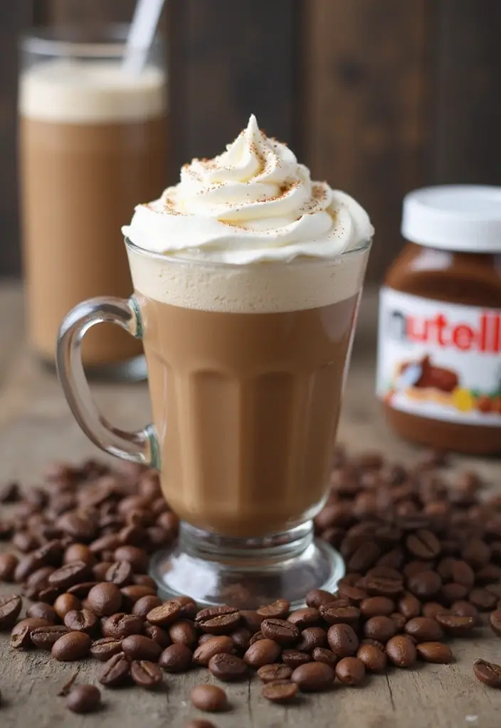 30 Coffee Drink Recipes You’ll Want to Make at Home 20 30 Coffee Drink Recipes You’ll Want to Make at Home - 20. Creamy Nutella Coffee