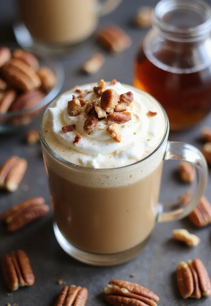 30 Coffee Drink Recipes You’ll Want to Make at Home 22 30 Coffee Drink Recipes You’ll Want to Make at Home - 22. Maple Pecan Coffee