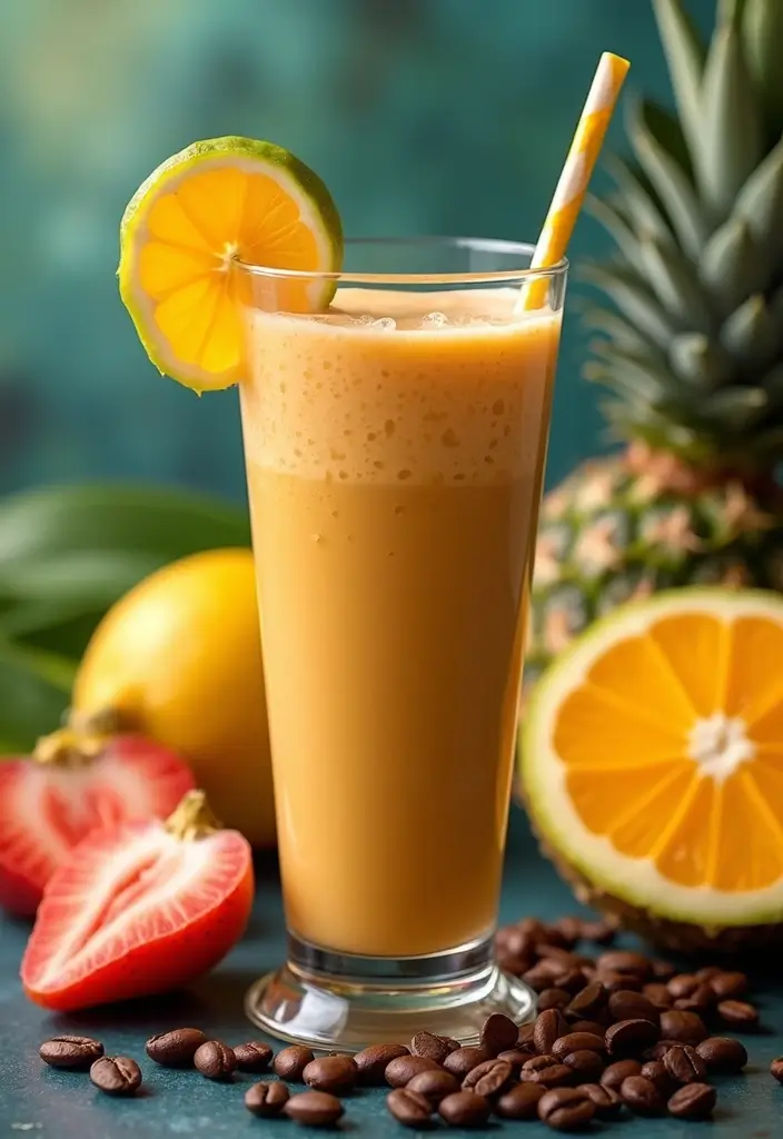 30 Coffee Drink Recipes You’ll Want to Make at Home 30 30 Coffee Drink Recipes You’ll Want to Make at Home - 30. Tropical Coffee Smoothie