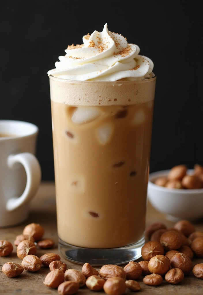 30 Coffee Drink Recipes You’ll Want to Make at Home 9 30 Coffee Drink Recipes You’ll Want to Make at Home - 9. Hazelnut Iced Coffee