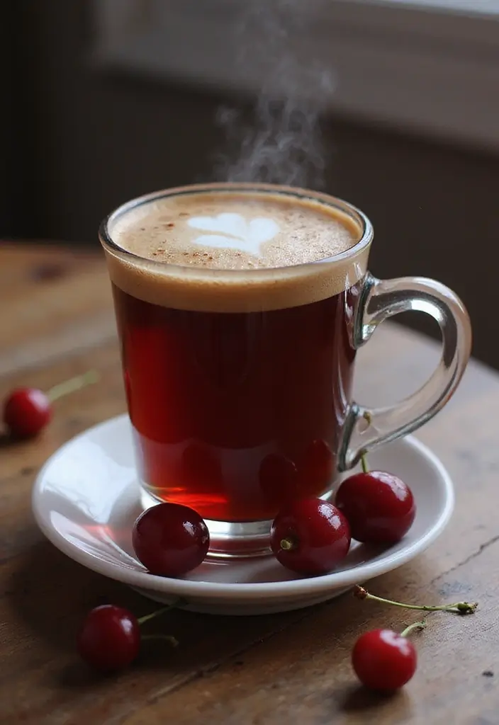 30 Coffee Flavor Ideas That Are Unique and Fun 19 30 Coffee Flavor Ideas That Are Unique and Fun - 19. Sour Cherry Coffee