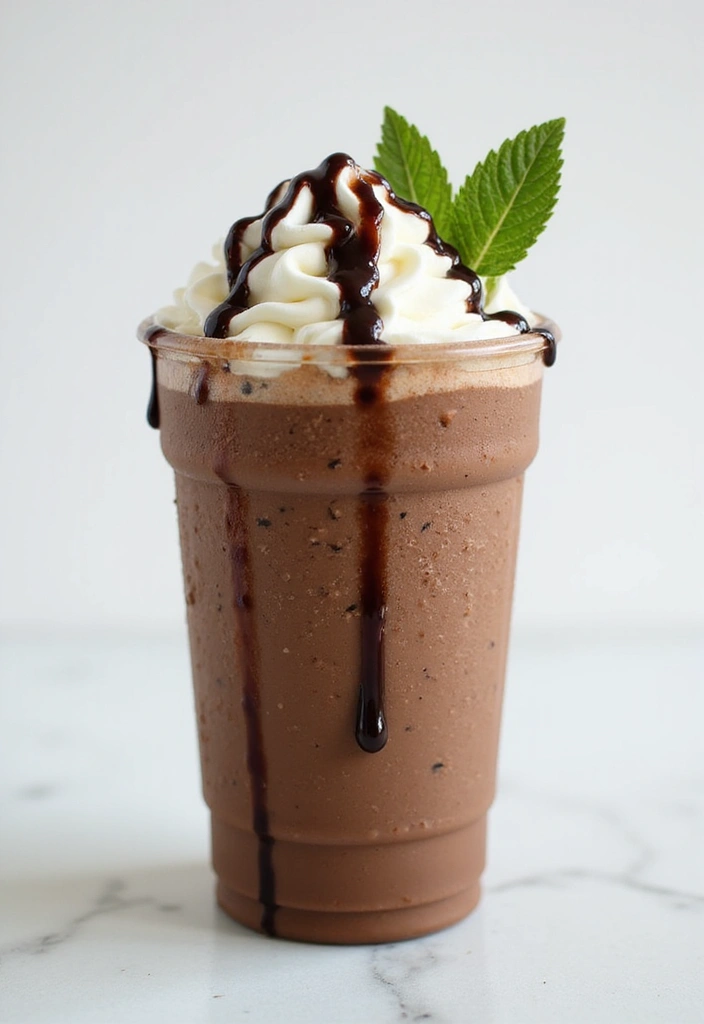 30 Coffee Flavor Ideas That Are Unique and Fun 3 30 Coffee Flavor Ideas That Are Unique and Fun - 3. Mocha Mint Frappe