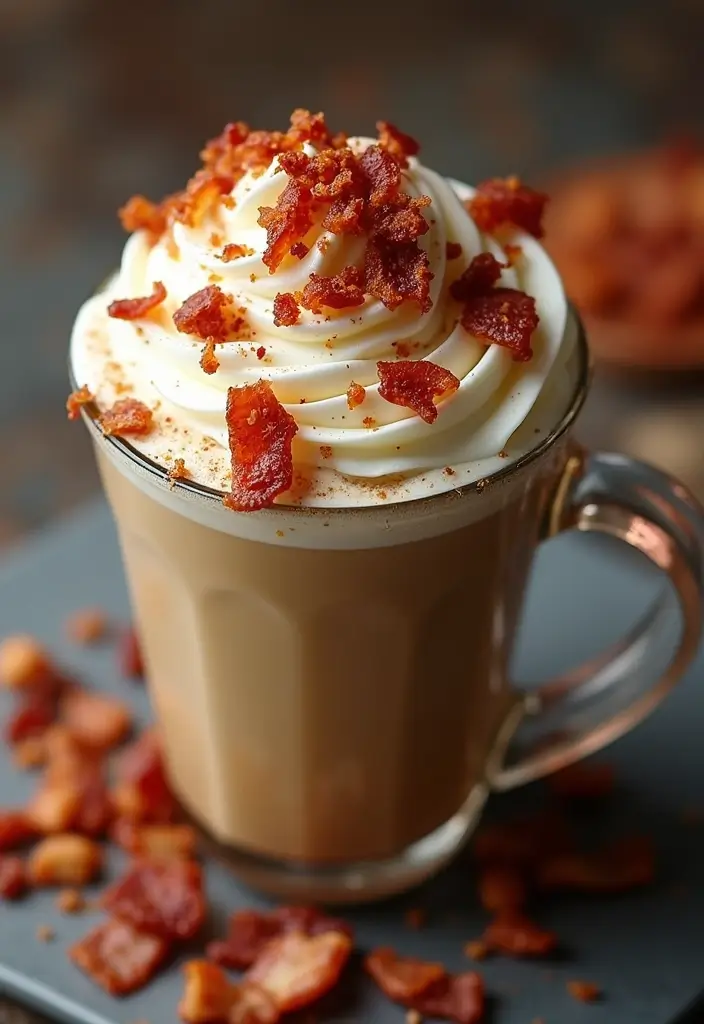 30 Coffee Flavor Ideas That Are Unique and Fun 6 30 Coffee Flavor Ideas That Are Unique and Fun - 6. Maple Bacon Coffee