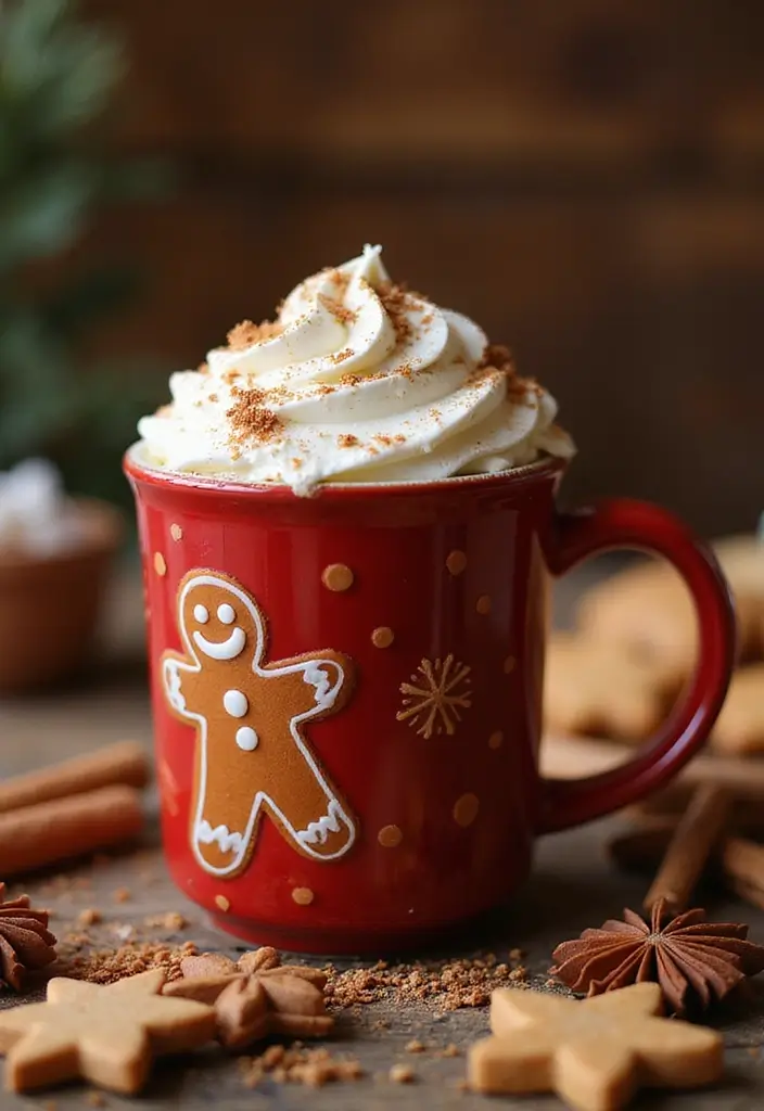 30 Coffee Shop Menu Ideas That Attract Customers 14. Gingerbread Spiced Coffee