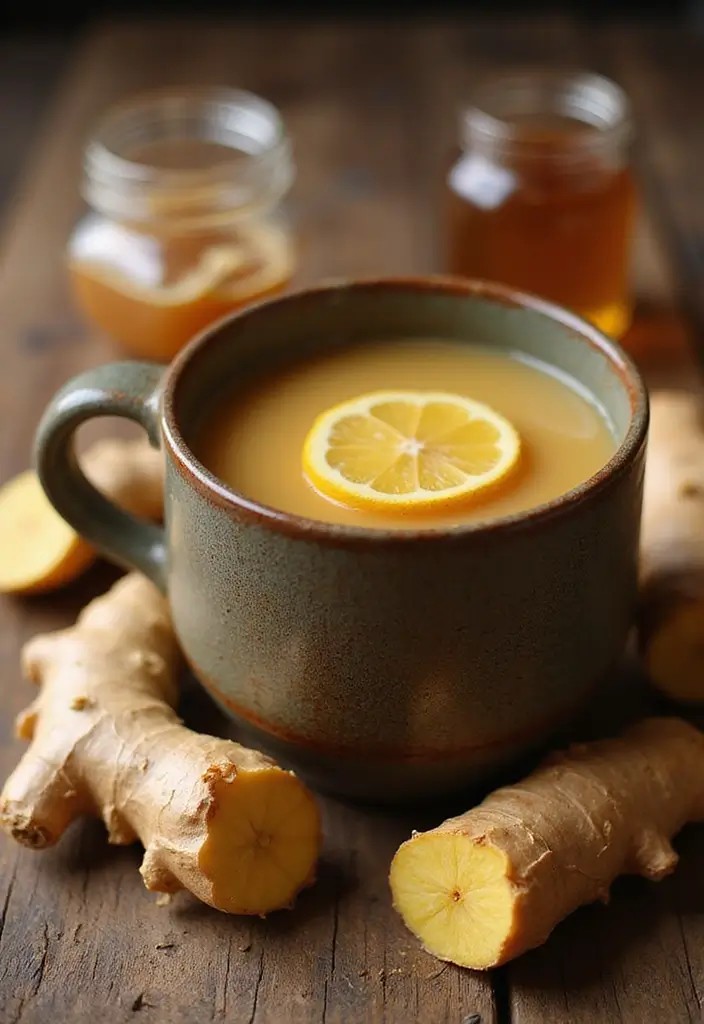 30 Coffee Shop Menu Ideas That Attract Customers 16. Honey Ginger Brew