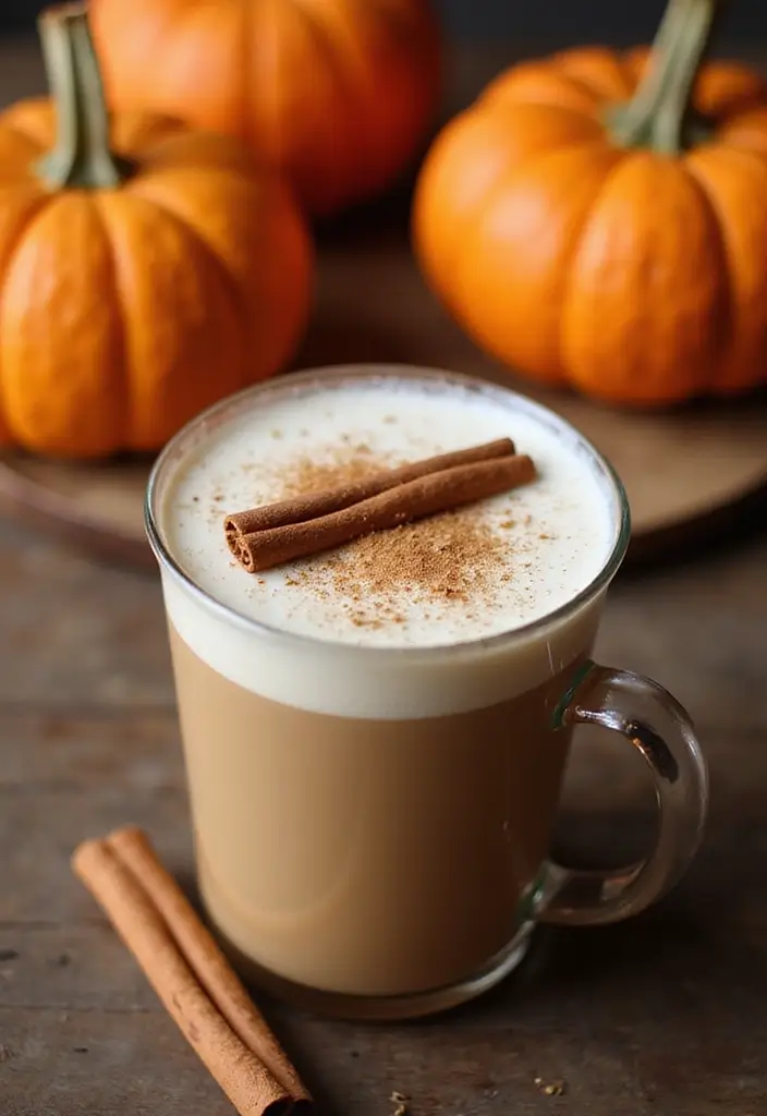 30 Coffee Shop Menu Ideas That Attract Customers 17. Spiced Pumpkin Latte