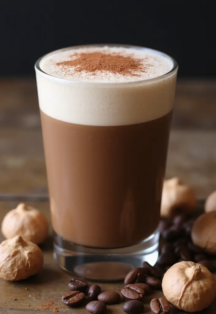 30 Coffee Shop Menu Ideas That Attract Customers 23. Chocolate Hazelnut Latte