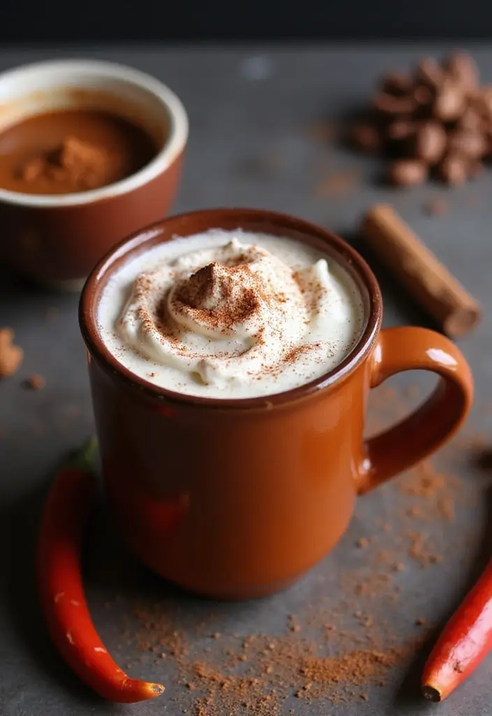 30 Coffee Shop Menu Ideas That Attract Customers 24. Cayenne Mocha