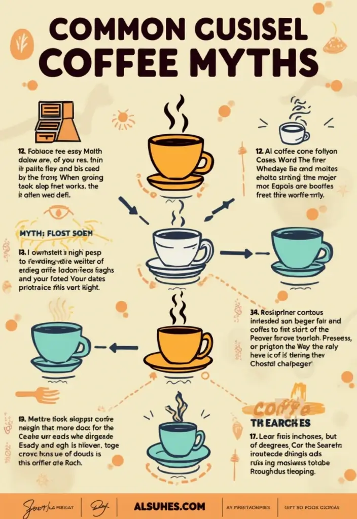 30 Coffee Shop Post Ideas That Boost Engagement 11 30 Coffee Shop Post Ideas That Boost Engagement - 11. Coffee Myth-Busting: Set the Record Straight