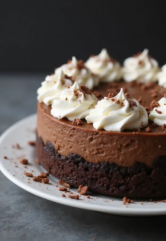 30 Coffee Theme Cake Designs That Look Stunning 11 30 Coffee Theme Cake Designs That Look Stunning - 11. Chocolate Coffee Cheesecake