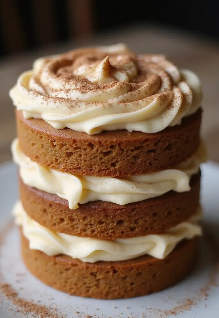 30 Coffee Theme Cake Designs That Look Stunning 14 30 Coffee Theme Cake Designs That Look Stunning - 14. Cappuccino Layer Cake