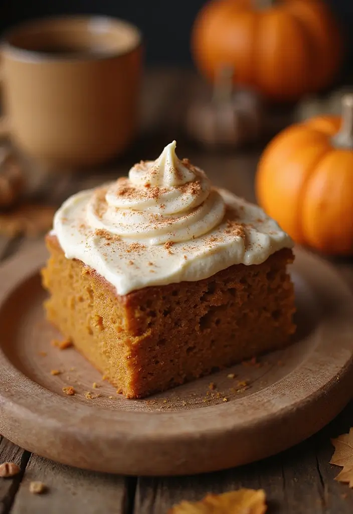 30 Coffee Theme Cake Designs That Look Stunning 16 30 Coffee Theme Cake Designs That Look Stunning - 16. Coffee Pumpkin Spice Cake