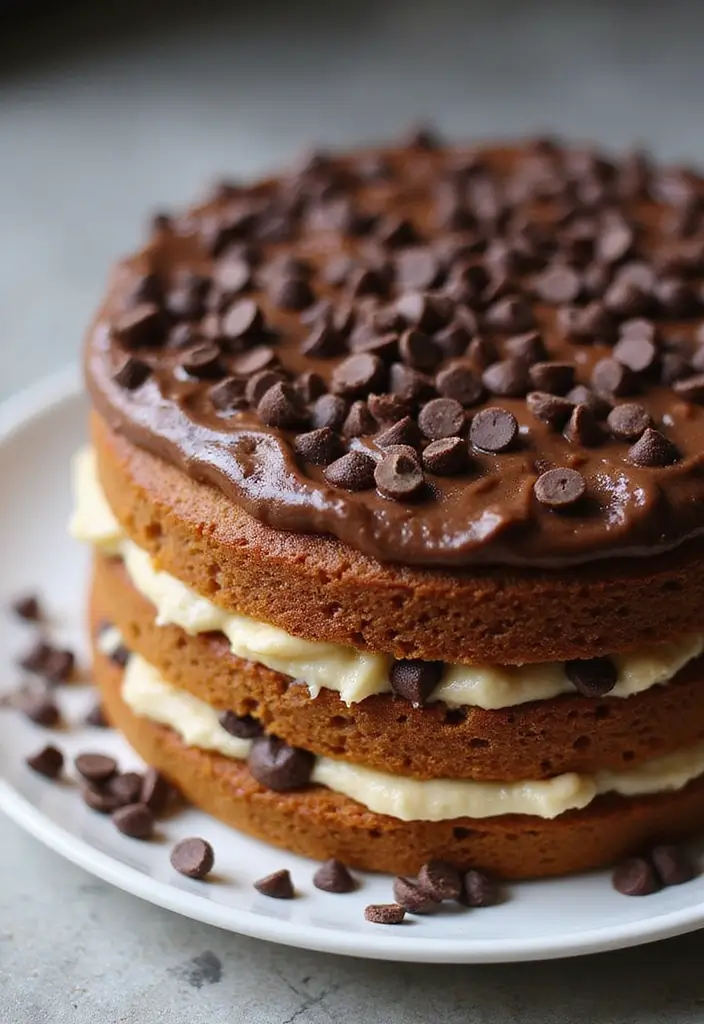 30 Coffee Theme Cake Designs That Look Stunning 22 30 Coffee Theme Cake Designs That Look Stunning - 22. Java Chip Cake