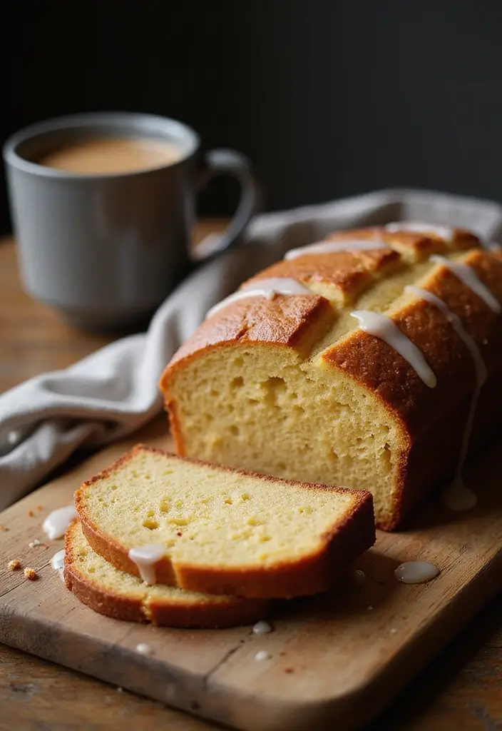 30 Coffee Theme Cake Designs That Look Stunning 4 30 Coffee Theme Cake Designs That Look Stunning - 4. Espresso-Infused Pound Cake