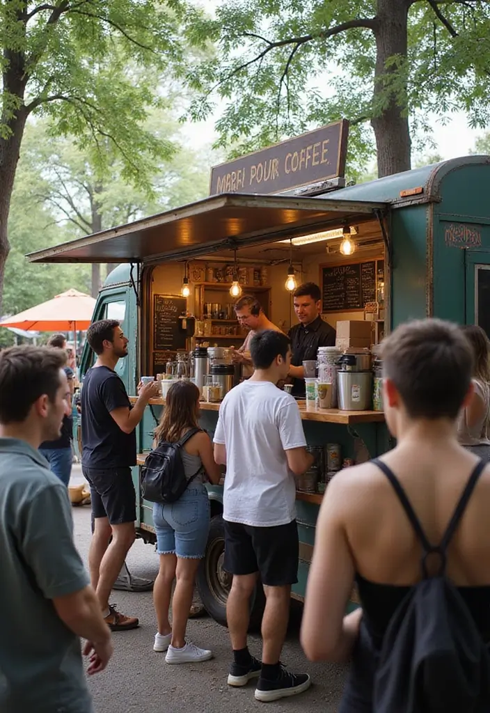 30 Coffee Truck Ideas That Will Kickstart Your Mobile Cafe 21 30 Coffee Truck Ideas That Will Kickstart Your Mobile Cafe - 21. Coffee Truck on Wheels for Events