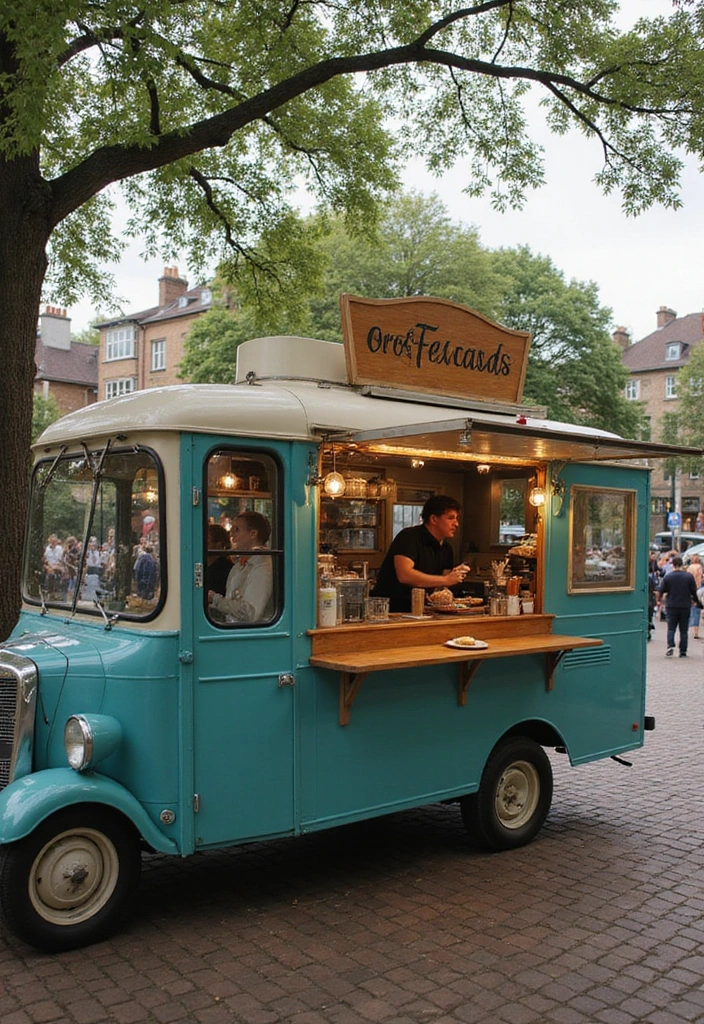 30 Coffee Truck Ideas That Will Kickstart Your Mobile Cafe 29 30 Coffee Truck Ideas That Will Kickstart Your Mobile Cafe - 29. Nostalgic Coffee Truck